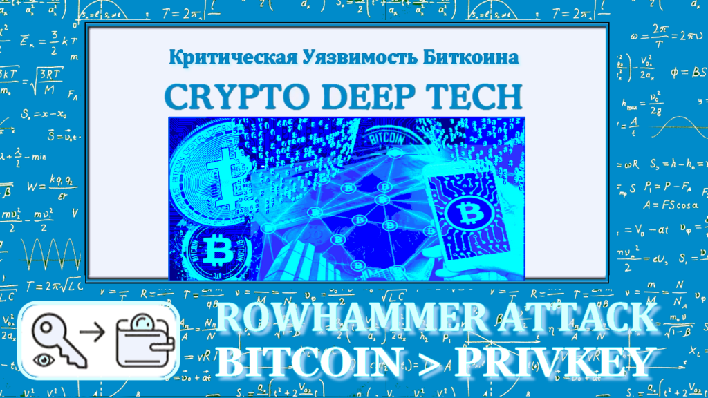 Как получить приватный ключ к Биткоин Кошельку с помощью неисправности в подписи (Rowhammer Attack on Bitcoin)