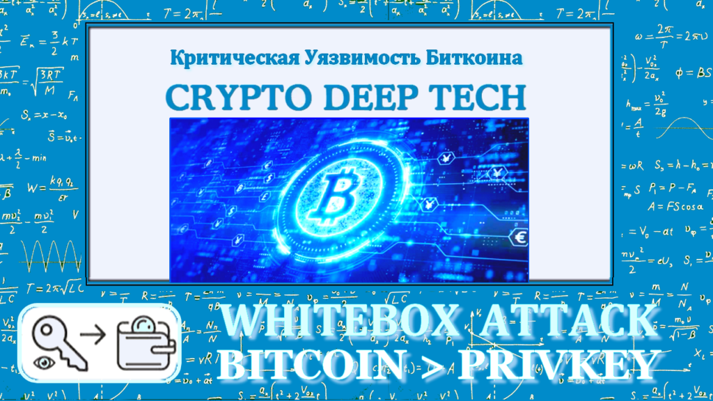 We implement WhiteBox Attack on Bitcoin with differential errors according to the research scheme of Eli Biham and Adi Shamir to extract the secret key
